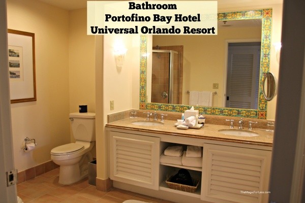 Bathroom Portofino Bay Hotel Universal Orlando Resort