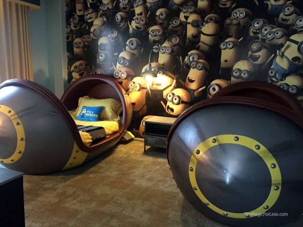 Despicable Me Kid's Suites Missile Beds