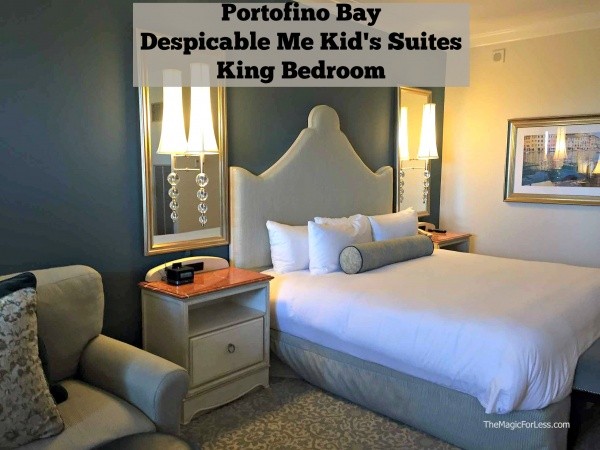 Portofino Bay Kid's Suites King Bedroom