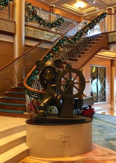 Mickey Statue in the Atrium
