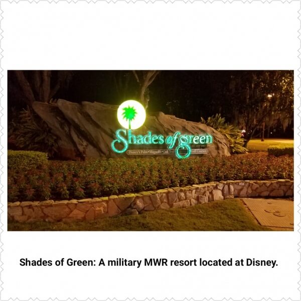 Shades of Green at the Walt Disney World Resort