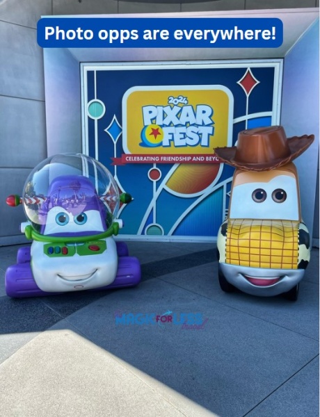 Cars - Toy Story Pixar Fest Photo Opp Downtown Disney