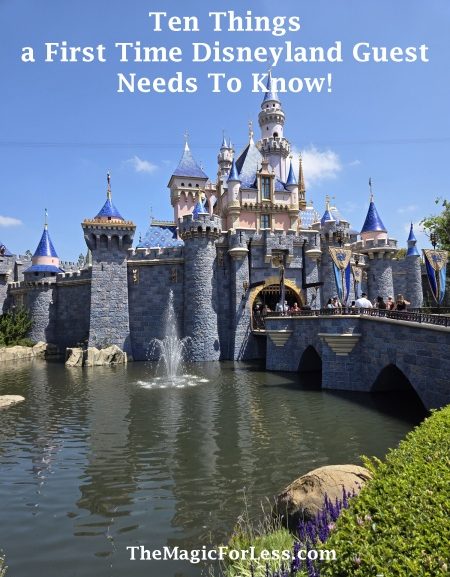 The Top Ten Things a First Time Disneyland Guest Needs to Know!