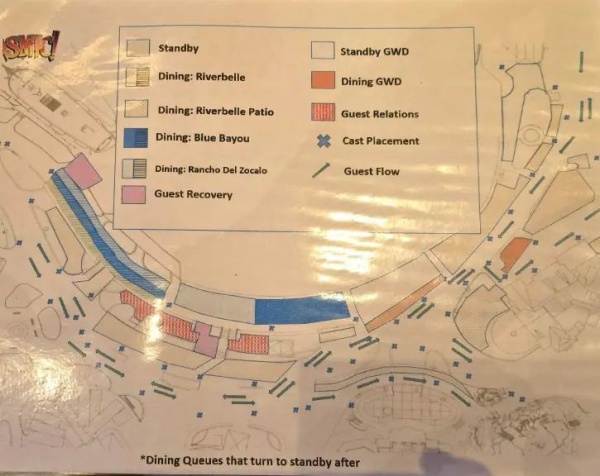 Fantasmic View Map