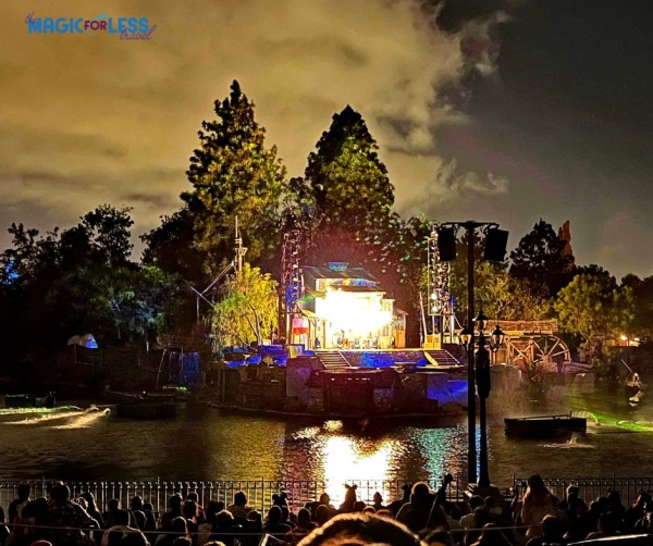 Fantasmic Stage in Disneyland