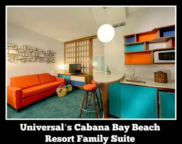 Cabana Bay Beach Resort Family Suite at Universal Orlando Resort