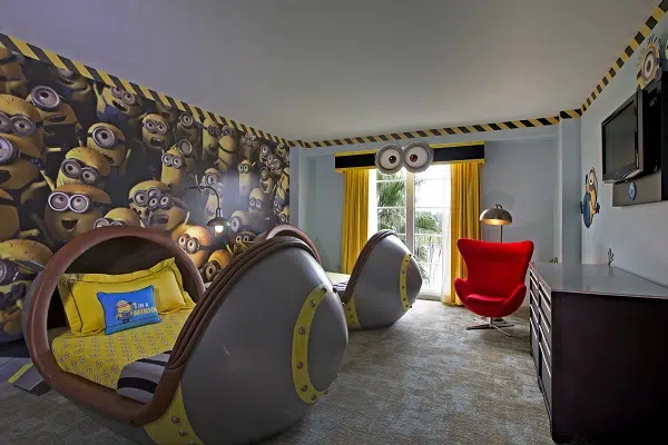 Despicable Me Kids Suites at Loews Portofino Bay Hotel