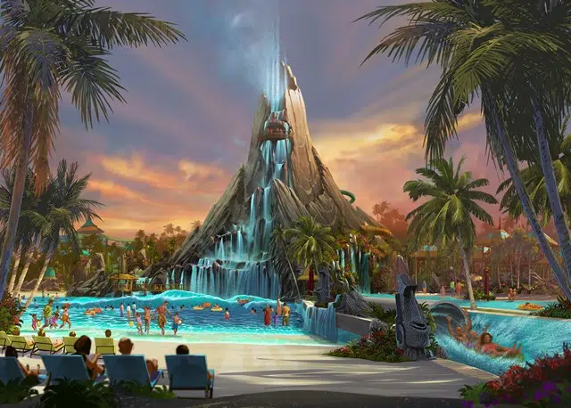 Universal's Volcano Bay Water Park Beach