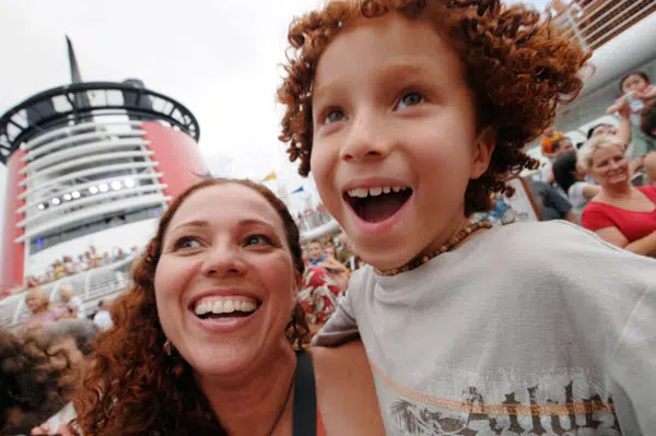 Sail-Away Celebration on Disney Cruise Line