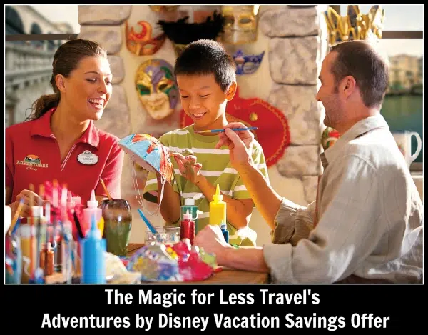 Adventure By Disney Vacation Savings Offer from The Magic For Less Travel