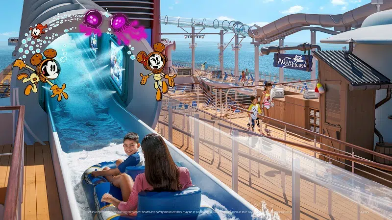 Disney Wish - AquaMouse - Artist Rendering