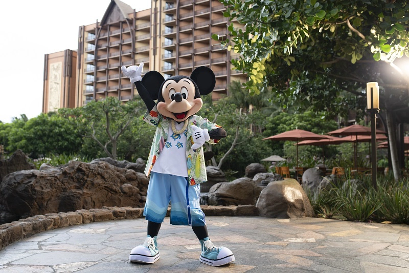 Mickey Mouse at Aulani