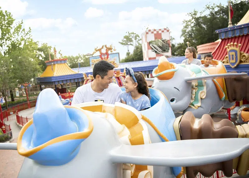 Magic Kingdom's Dumbo the Flying Elephant