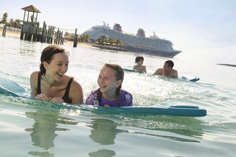 DCL Relaxing at Castaway Cay