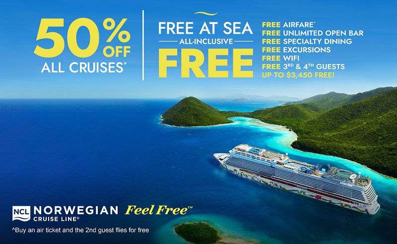 Norwegian Cruise Line Offer - The Magic For Less Travel