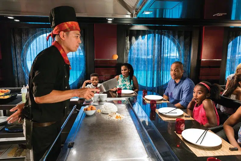 Royal Caribbean International - Harmony of the Seas - Izumi restaurant