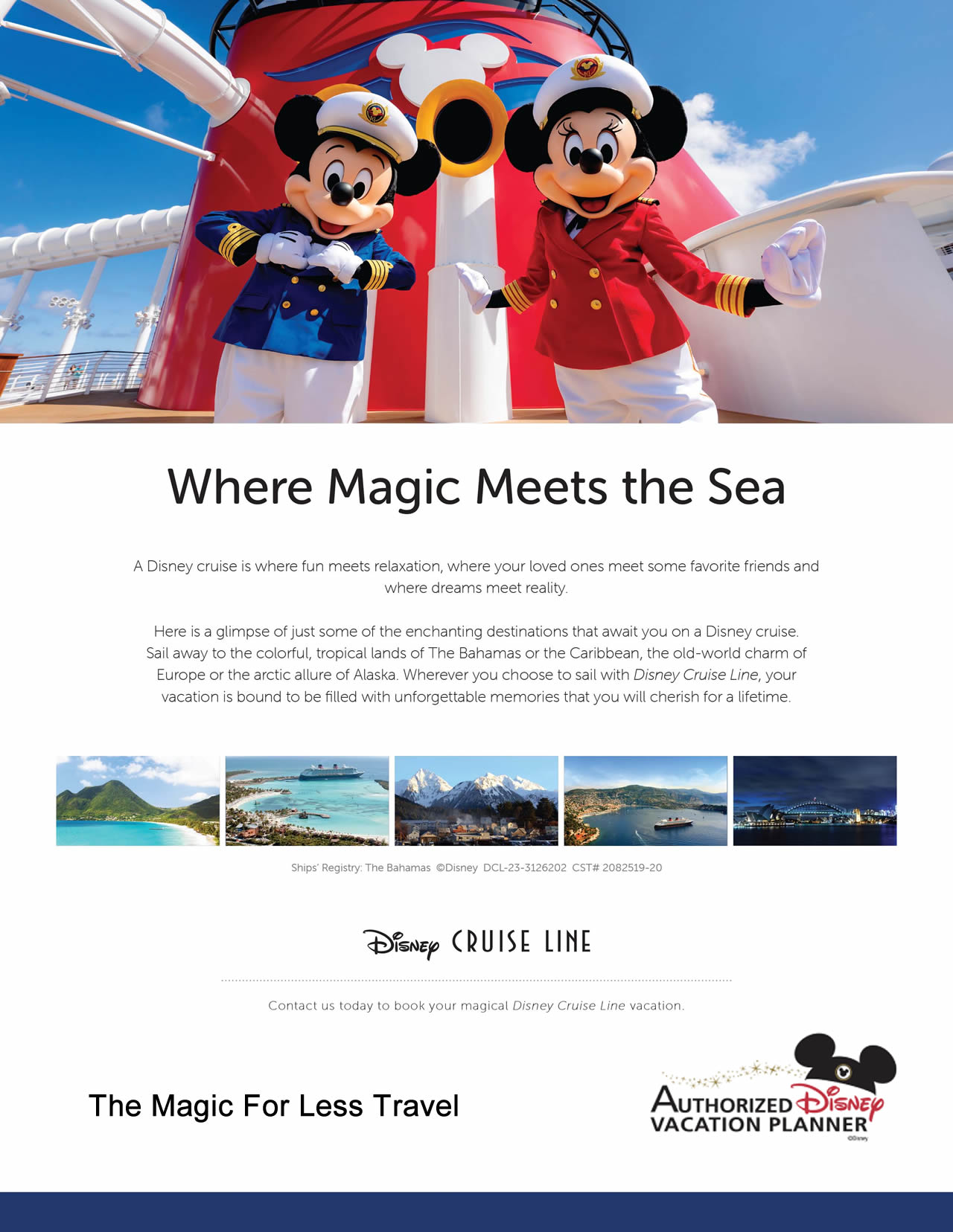 Disney Cruise Line Special Offer - The Magic For Less Travel