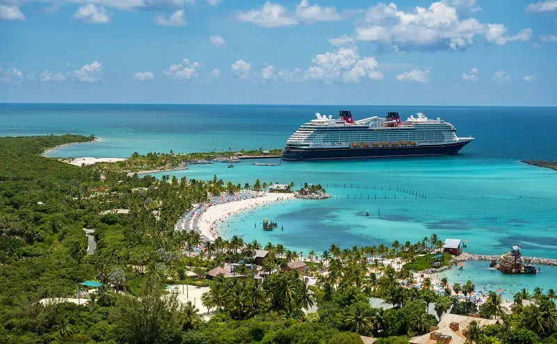 Disney Wish at Castaway Cay