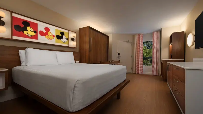 Guest Room at Disney's Pop Century Resort at Walt Disney World