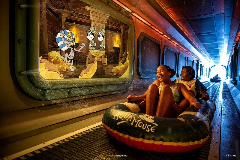 Disney Treasure Aquamouse - Artist Rendering