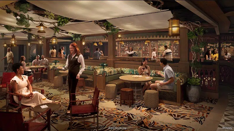 Disney Treasure Plaza De Coco Artist Rendering