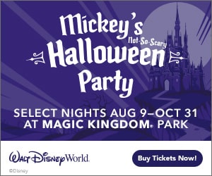 Mickey’s Not So Scary Halloween Party Tickets