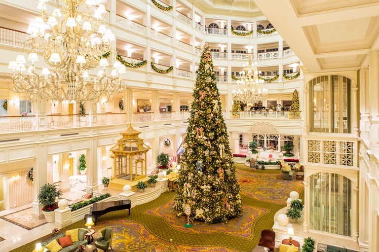 Grand Floridian Resort & Spa - Lobby - Holiday