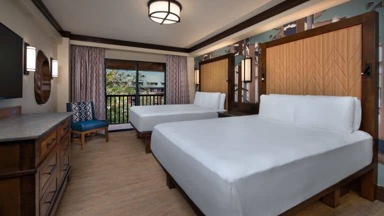 Guest Room at Disney’s Wilderness Lodge