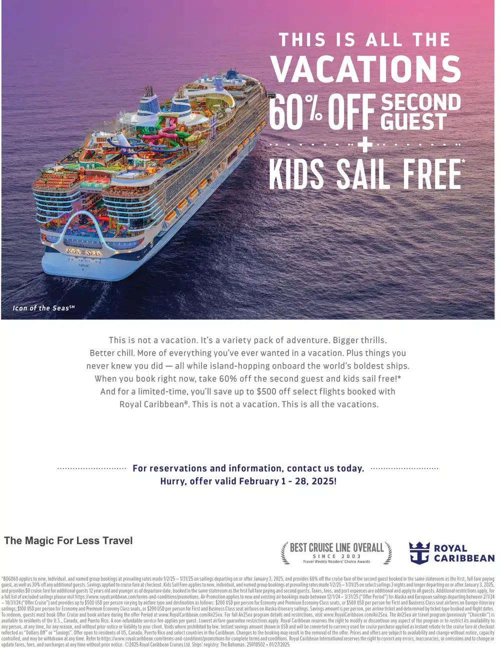 Royal Caribbean Cruise Discount