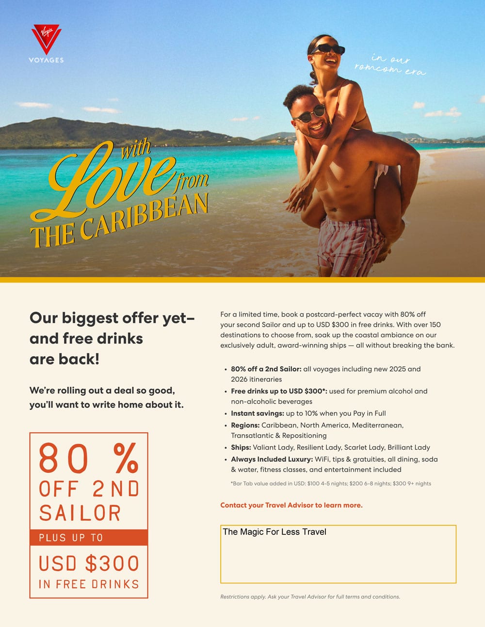 Virgin Voyages Deal