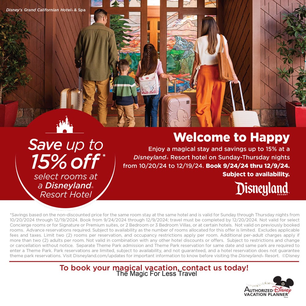 Disneyland Resort Offer