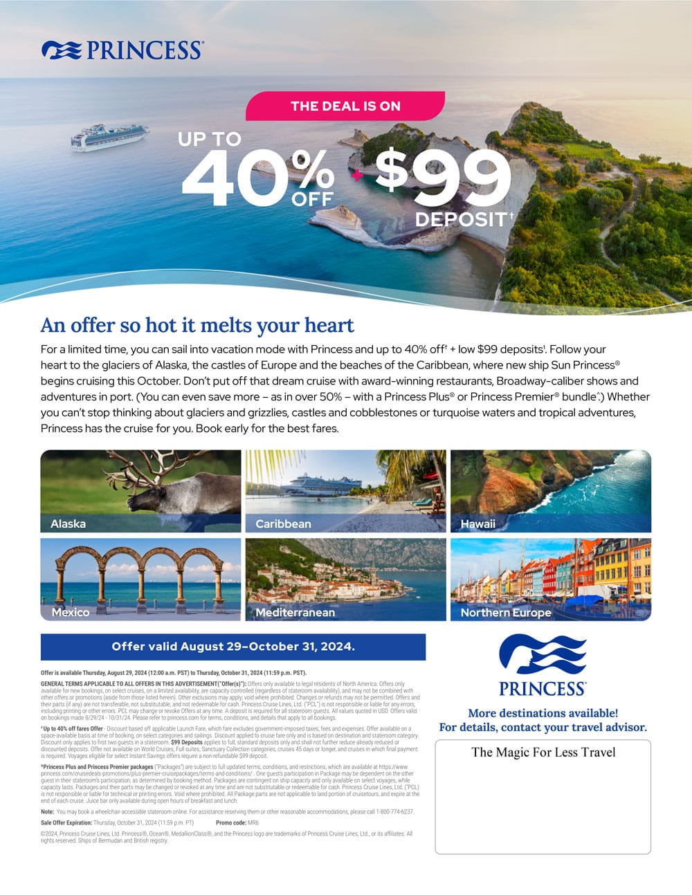 Princess Cruise Offer