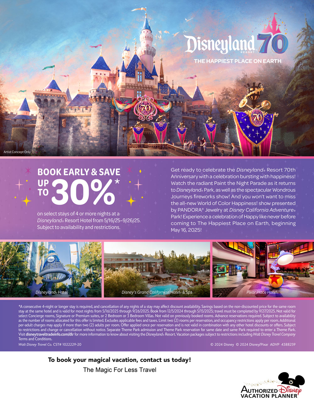 Disneyland Resort Offer