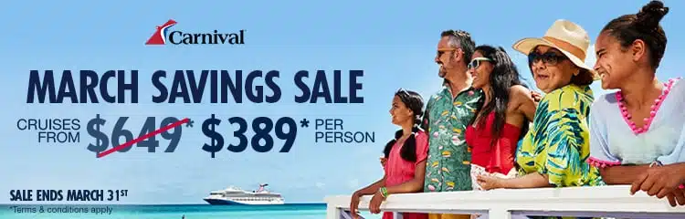 Explore the Exciting Offers from Carnival Cruise Line