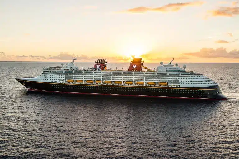 Disney Cruise Ship at Sea - Bahamian Cruises